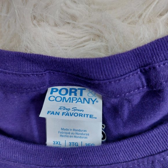 Port & Company Women's Purple The Beatles Concert T-Shirt 3XL - Picture 7 of 10